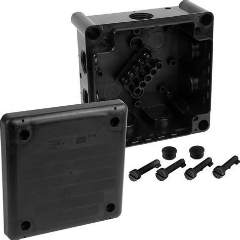 external junction box black toolstation|60 amp junction box wickes.